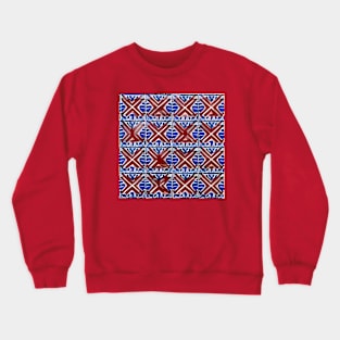 Union Jack Flag AI Design Crewneck Sweatshirt